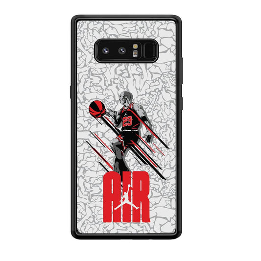 Air Jordan The Jumpingman Samsung Galaxy Note 8 Case-Oxvistore