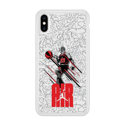 Air Jordan The Jumpingman iPhone X Case-Oxvistore