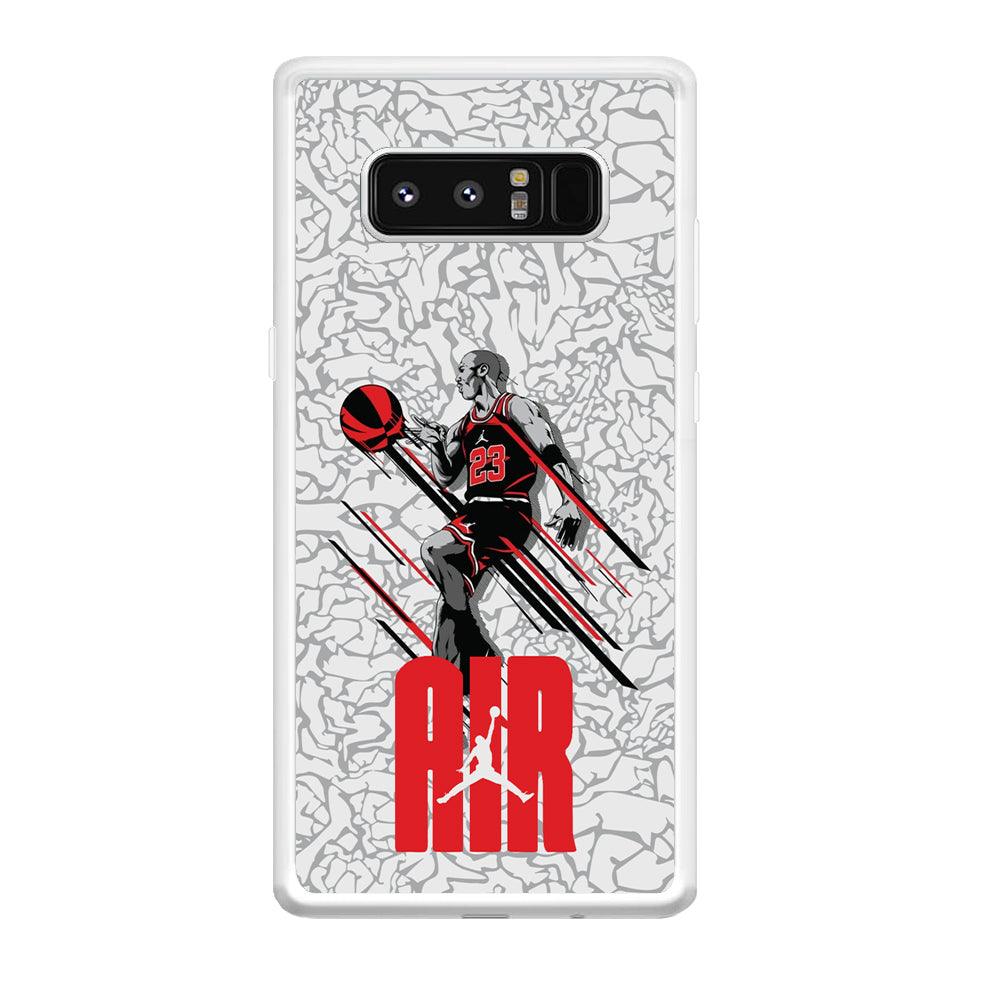 Air Jordan The Jumpingman Samsung Galaxy Note 8 Case-Oxvistore