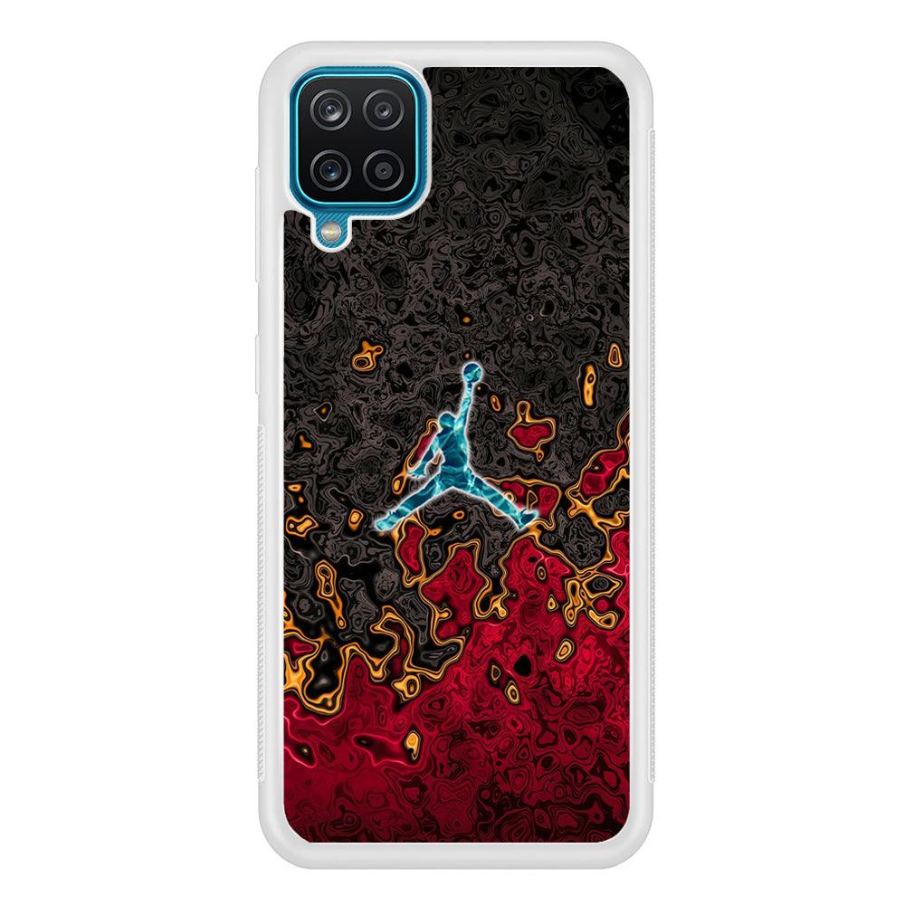 Air Jordan Water Glow Samsung Galaxy A12 Case-Oxvistore