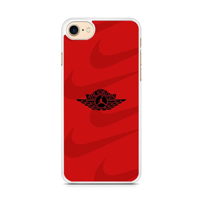 Air Jordan x Nike Black Red iPhone 7 Case-Oxvistore