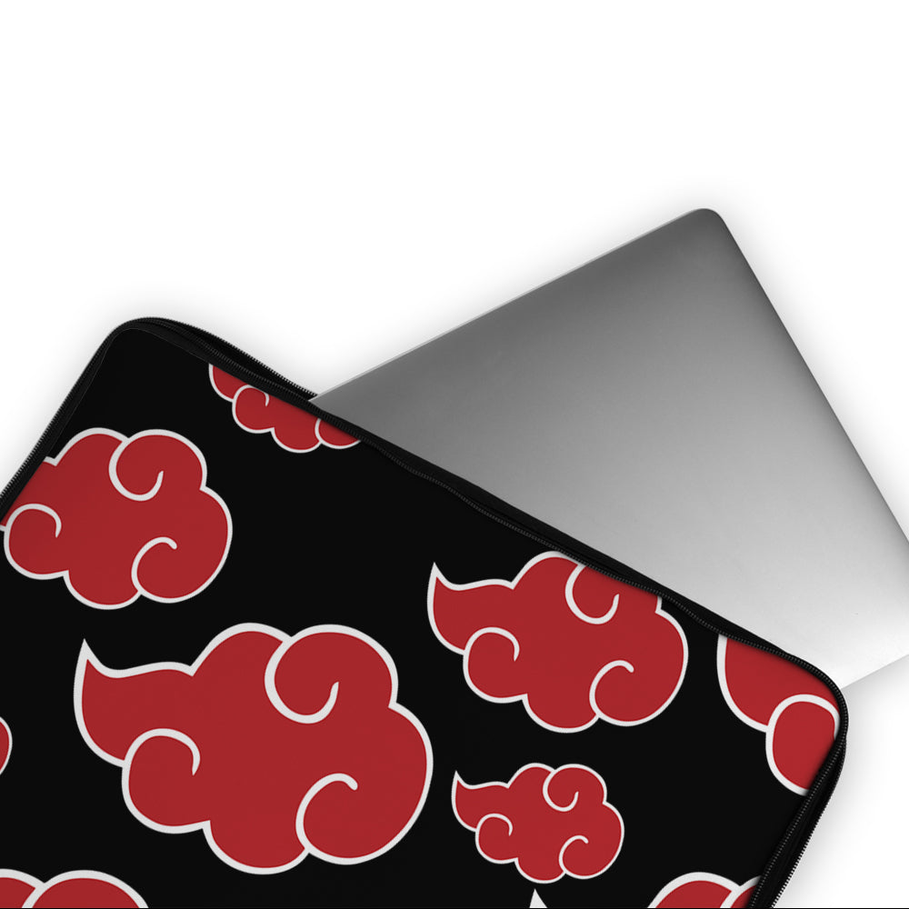 Akatsuki Cloud Pattern Laptop Sleeve Protective Cover