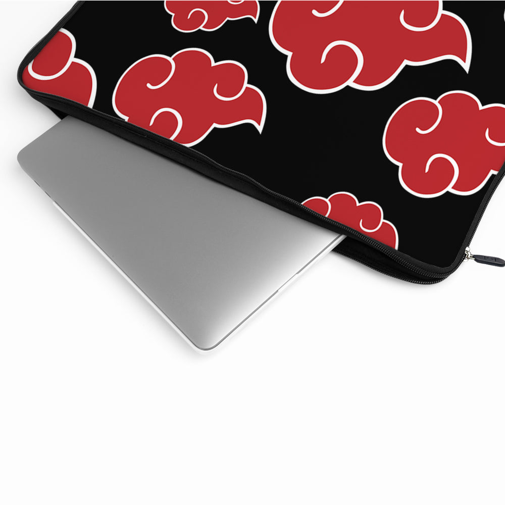 Akatsuki Cloud Pattern Laptop Sleeve Protective Cover