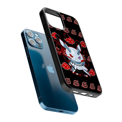 Akatsuki Pikachu Pokemon 2D Rubber Phone Case