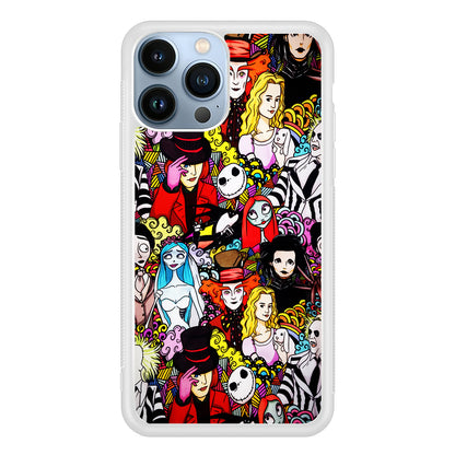 Alice in Wonderland Art 2D Rubber Phone Case