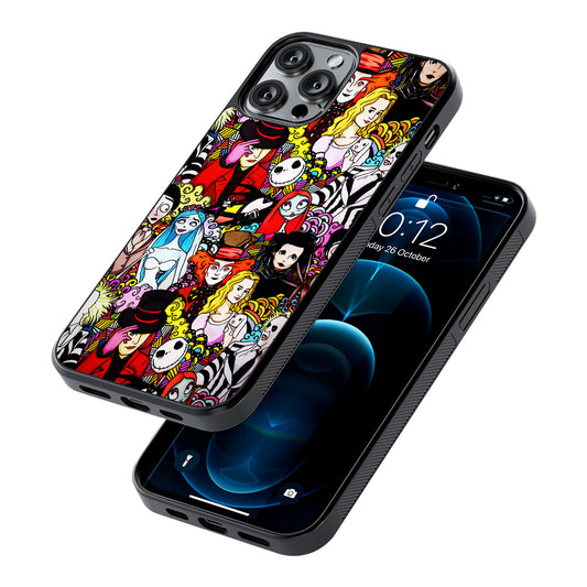 Alice in Wonderland Art 2D Rubber Phone Case