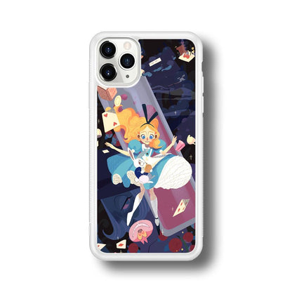 Alice in Wonderland Flying Down iPhone 11 Pro Case-Oxvistore