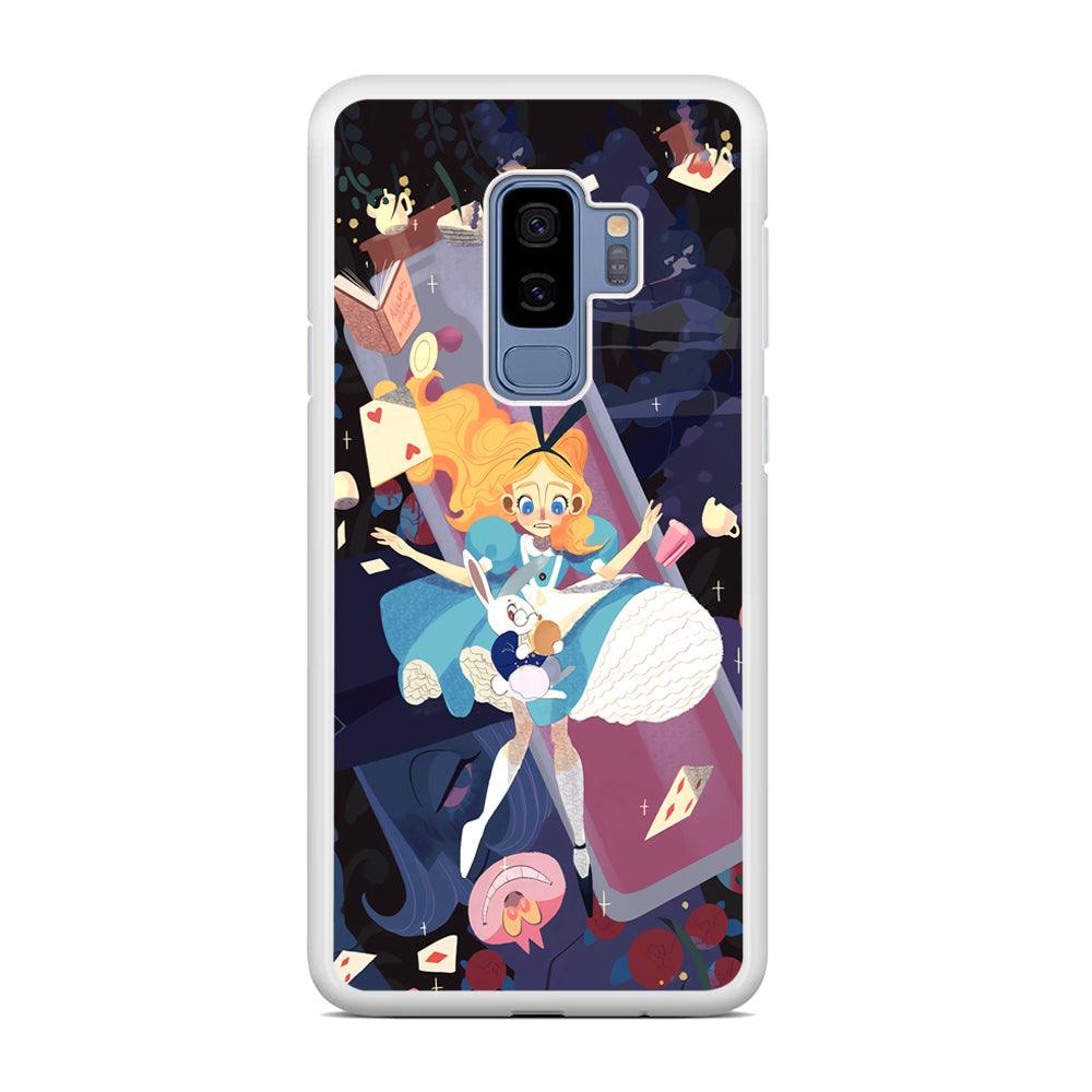 Alice in Wonderland Flying Down Samsung Galaxy S9 Plus Case-Oxvistore