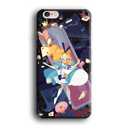 Alice in Wonderland Flying Down iPhone 6 Plus | 6s Plus Case-Oxvistore