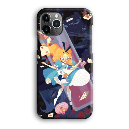 Alice in Wonderland Flying Down iPhone 12 Pro Case-Oxvistore