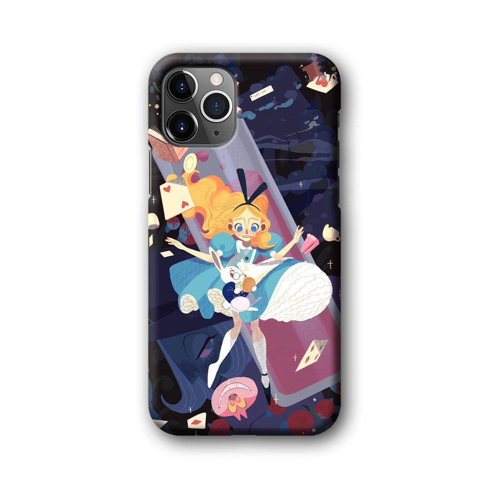 Alice in Wonderland Flying Down iPhone 11 Pro Case-Oxvistore