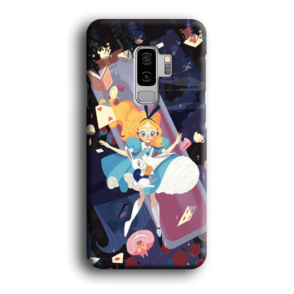 Alice in Wonderland Flying Down Samsung Galaxy S9 Plus Case-Oxvistore