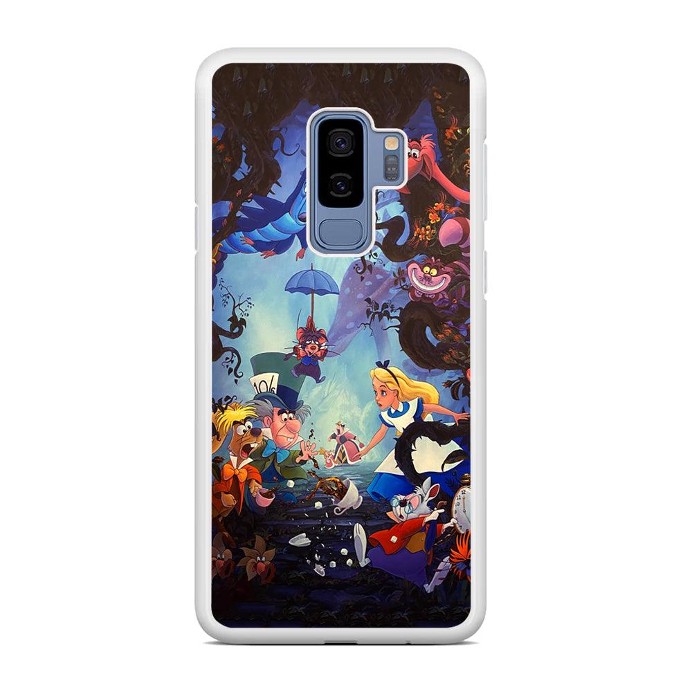 Alice in Wonderland Spilled Tea Samsung Galaxy S9 Plus Case-Oxvistore