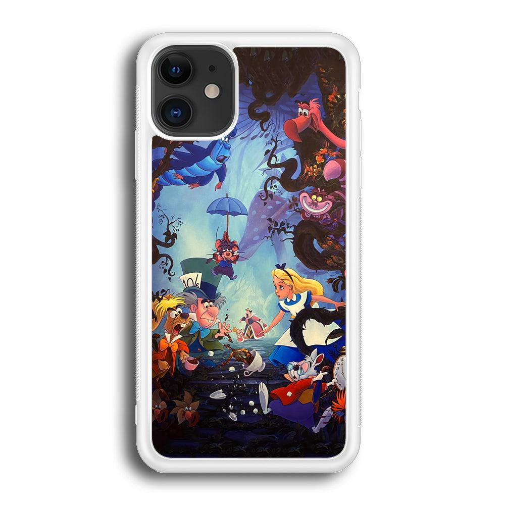 Alice in Wonderland Spilled Tea iPhone 12 Case-Oxvistore