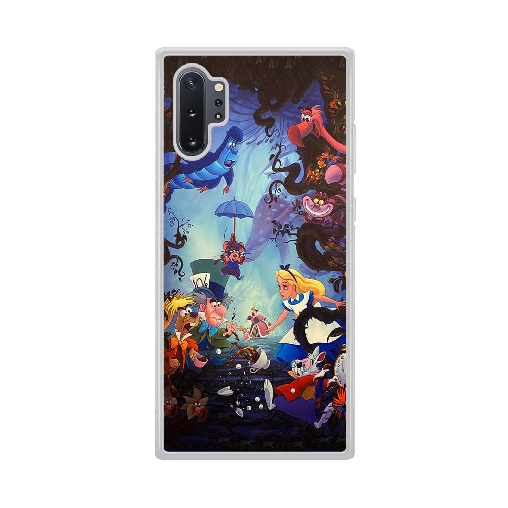 Alice in Wonderland Spilled Tea Samsung Galaxy Note 10 Plus Case-Oxvistore