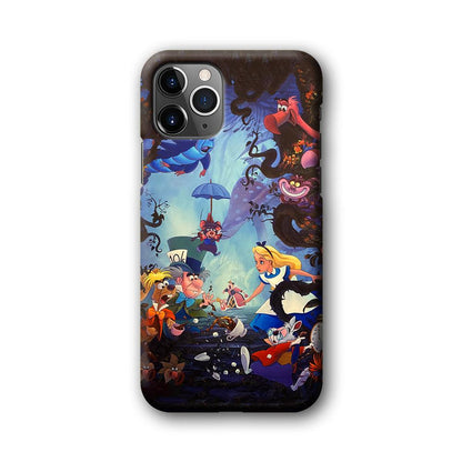 Alice in Wonderland Spilled Tea iPhone 11 Pro Case-Oxvistore