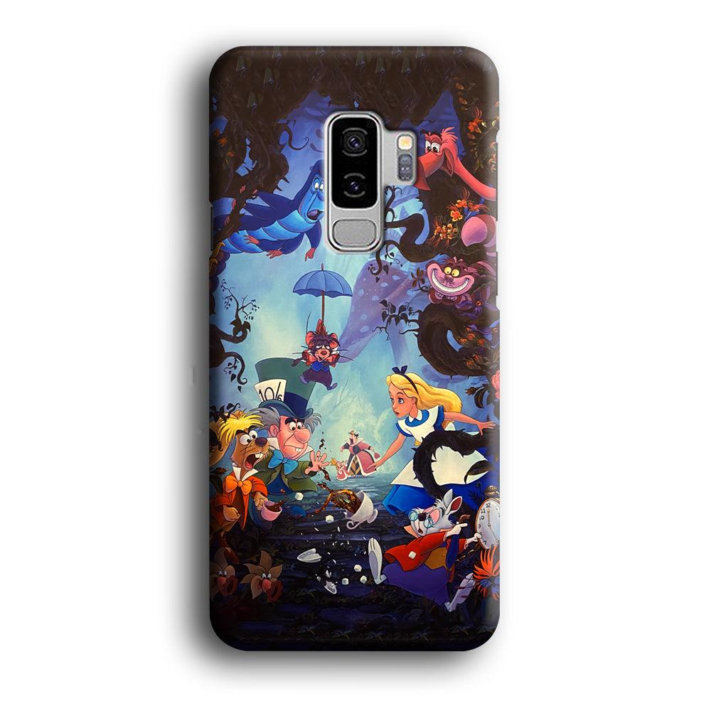 Alice in Wonderland Spilled Tea Samsung Galaxy S9 Plus Case-Oxvistore