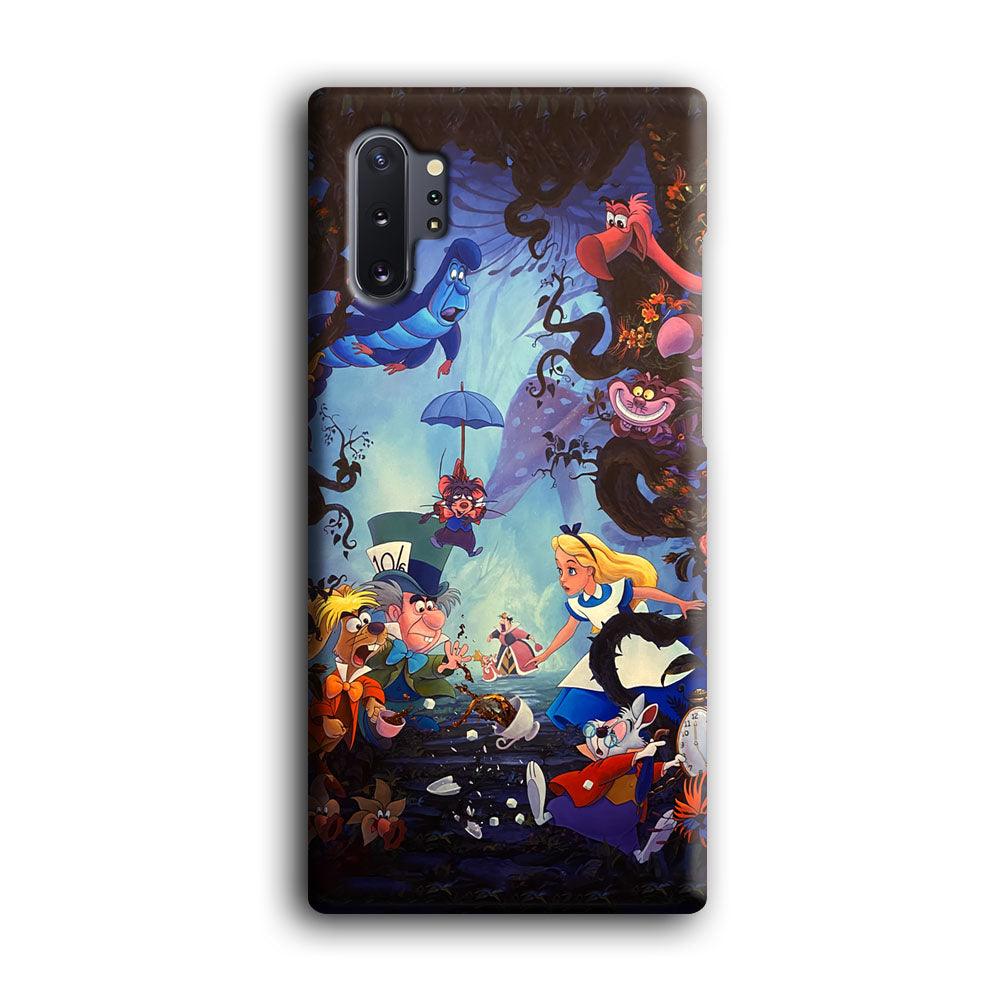 Alice in Wonderland Spilled Tea Samsung Galaxy Note 10 Plus Case-Oxvistore