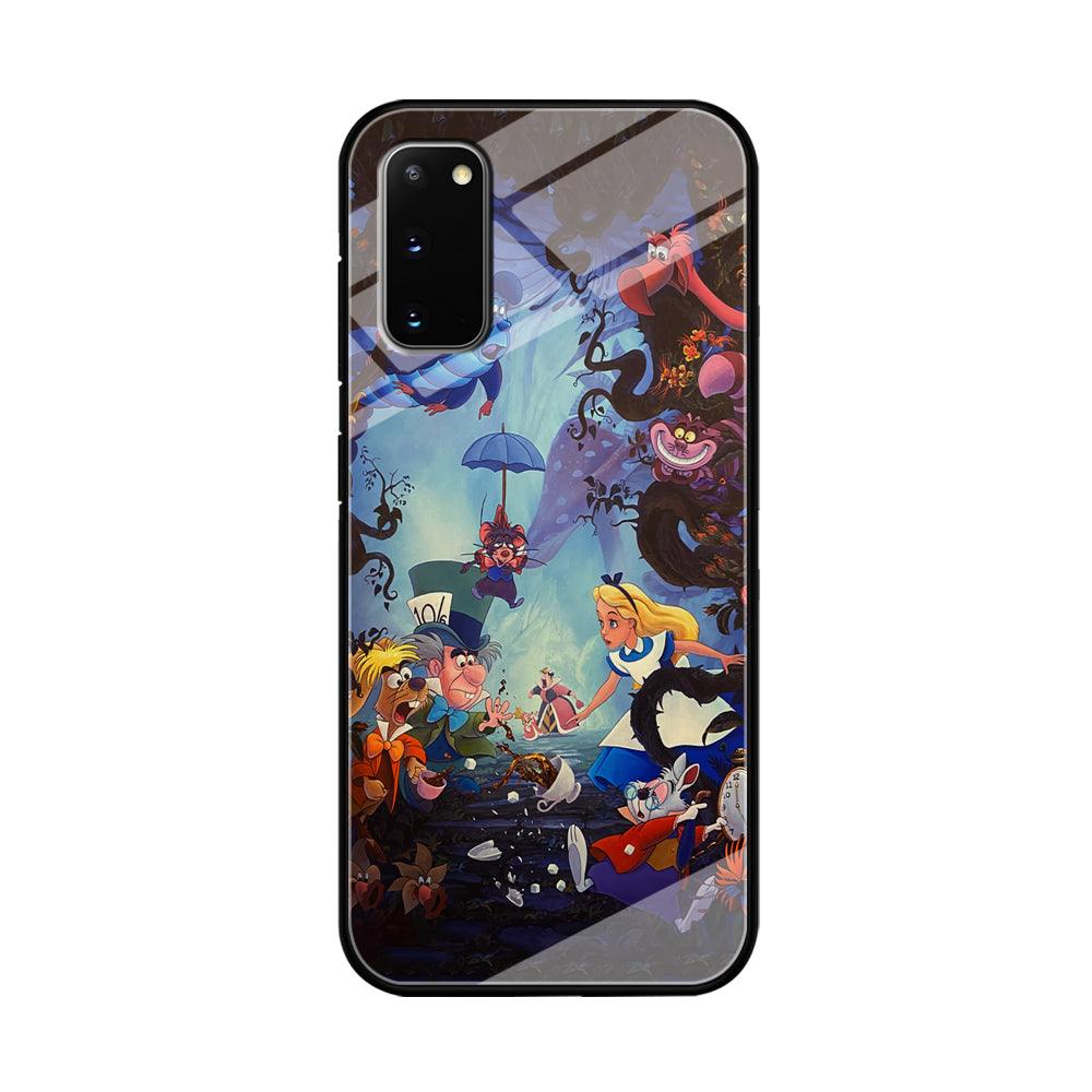 Alice in Wonderland Spilled Tea Samsung Galaxy S20 Case-Oxvistore