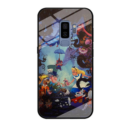 Alice in Wonderland Spilled Tea Samsung Galaxy S9 Plus Case-Oxvistore