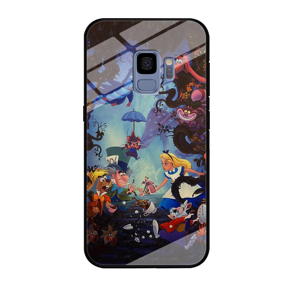 Alice in Wonderland Spilled Tea Samsung Galaxy S9 Case-Oxvistore