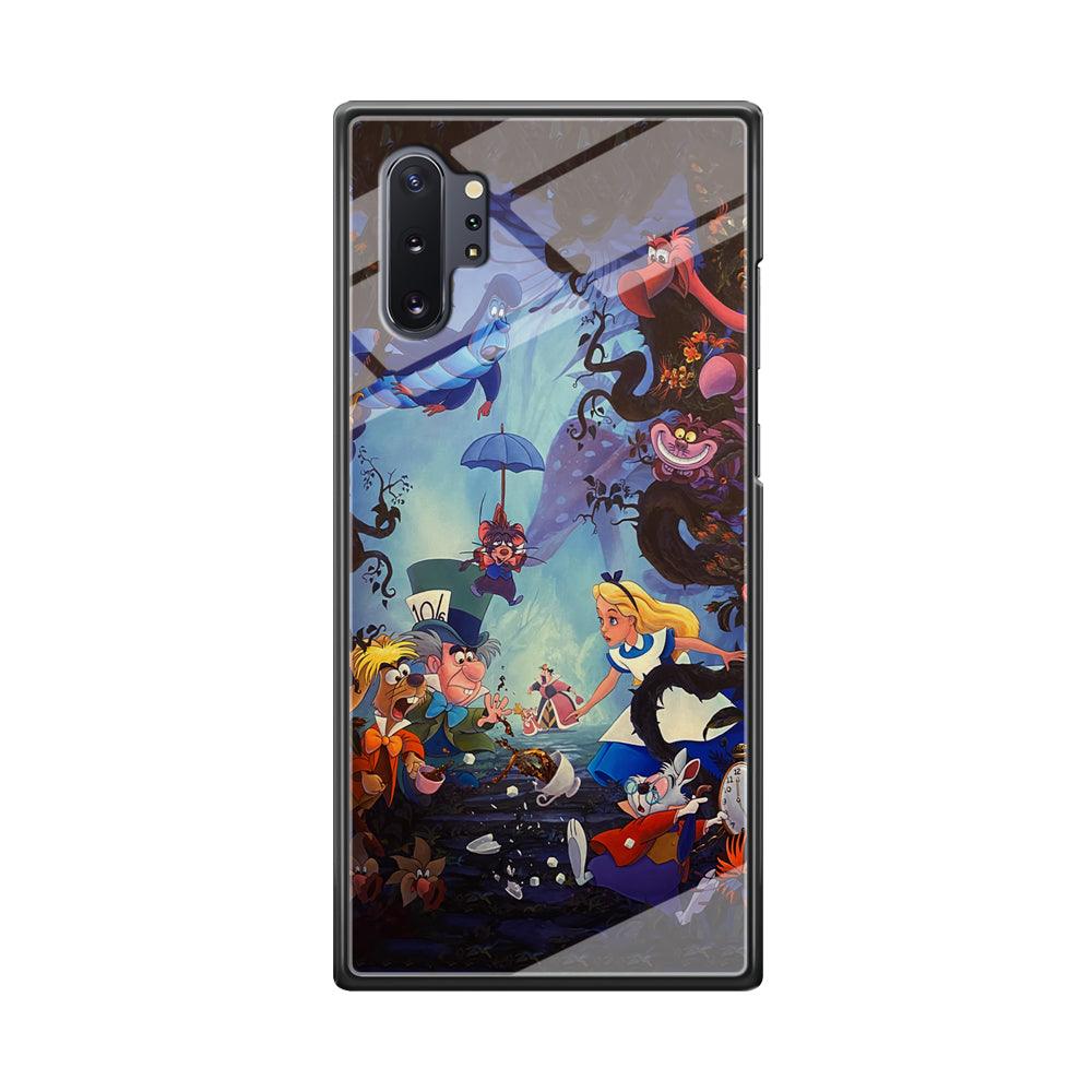 Alice in Wonderland Spilled Tea Samsung Galaxy Note 10 Plus Case-Oxvistore