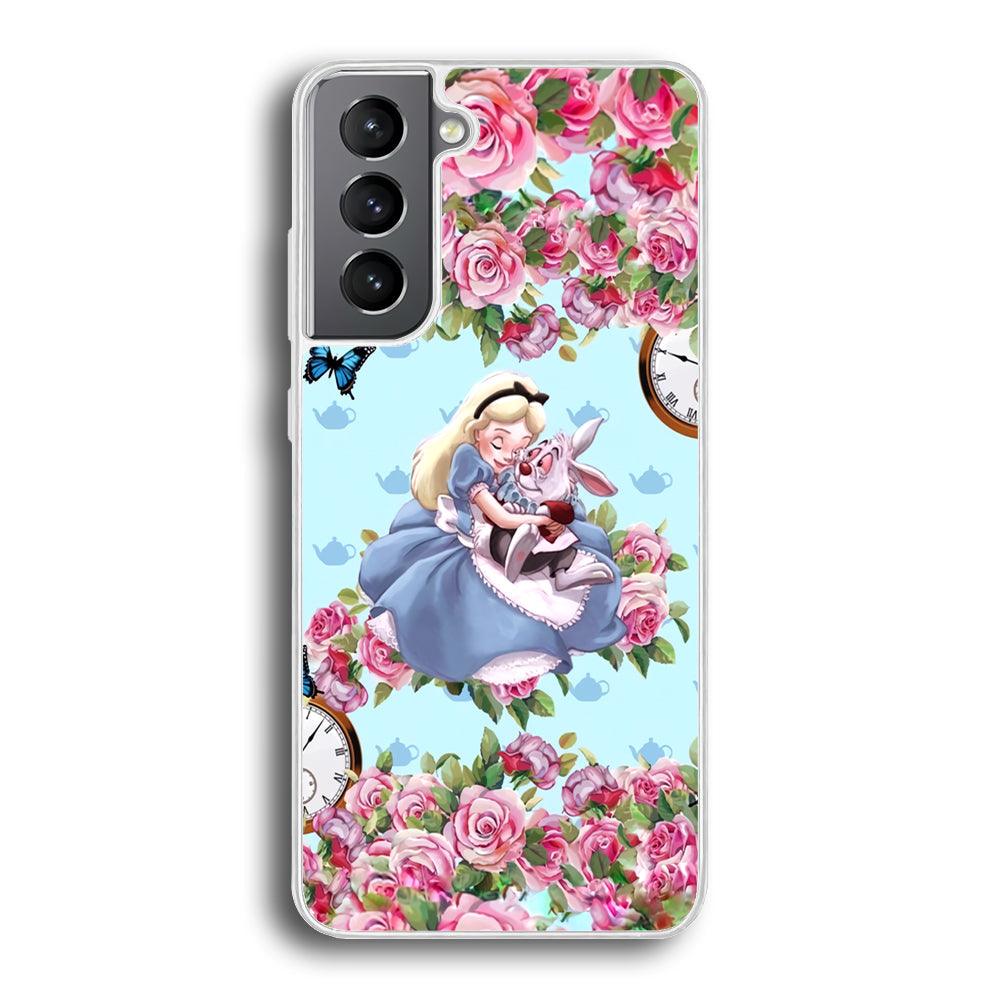 Alice in Wonderland a Warm Hug Samsung Galaxy S21 Case-Oxvistore