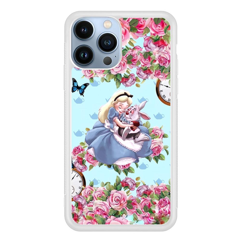 Alice in Wonderland a Warm Hug iPhone 14 Pro Case-Oxvistore