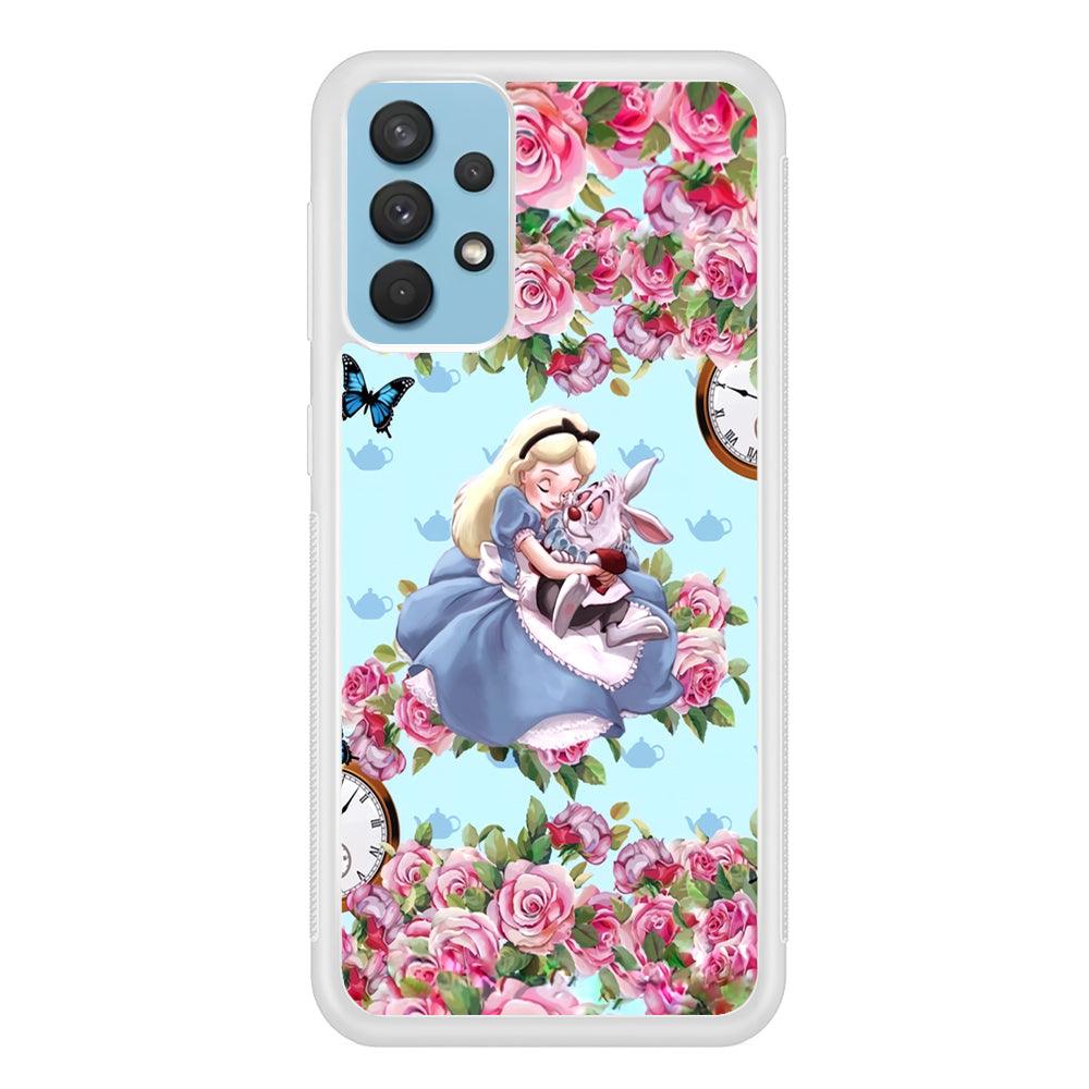 Alice in Wonderland a Warm Hug Samsung Galaxy A32 Case-Oxvistore