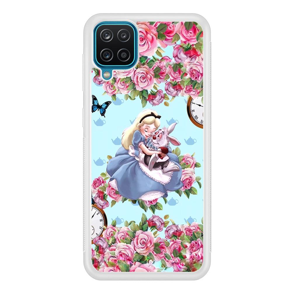 Alice in Wonderland a Warm Hug Samsung Galaxy A12 Case-Oxvistore