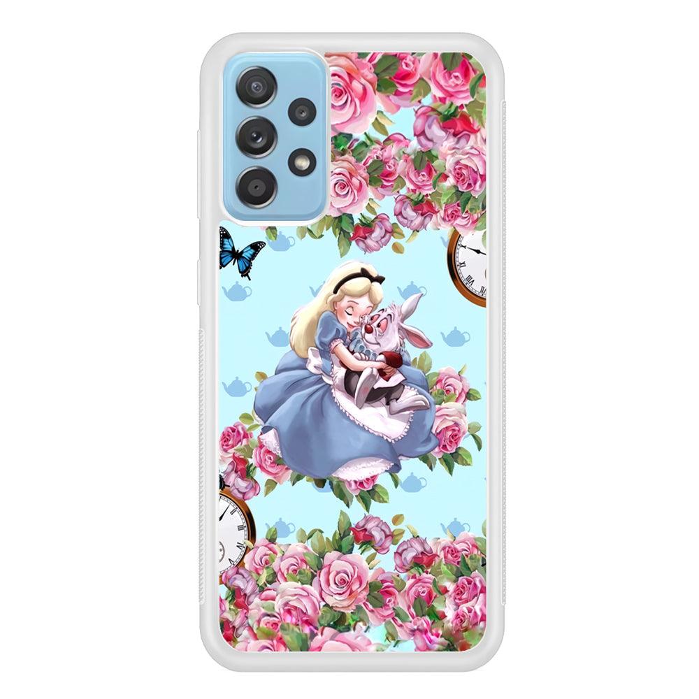 Alice in Wonderland a Warm Hug Samsung Galaxy A52 Case-Oxvistore