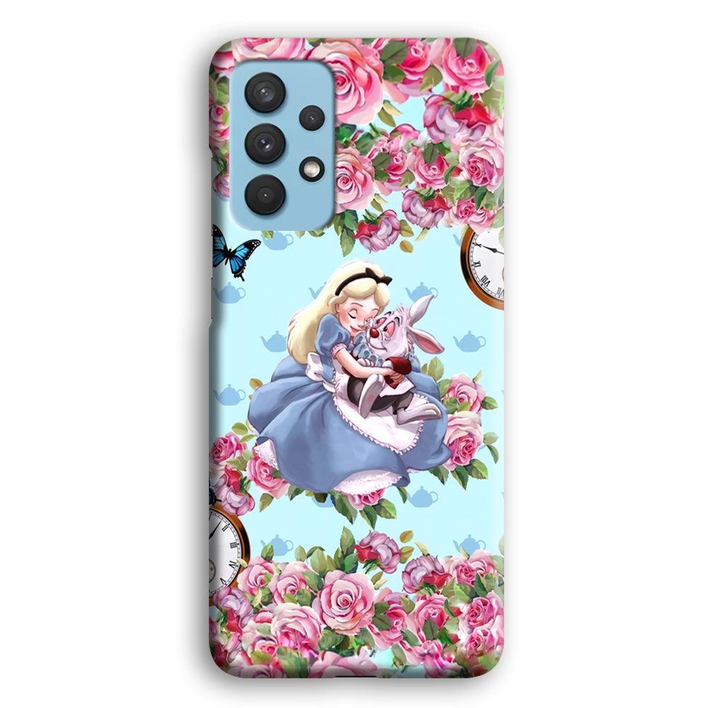 Alice in Wonderland a Warm Hug Samsung Galaxy A32 Case-Oxvistore