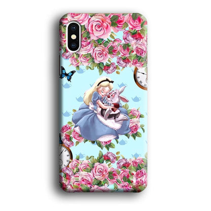 Alice in Wonderland a Warm Hug iPhone X Case-Oxvistore