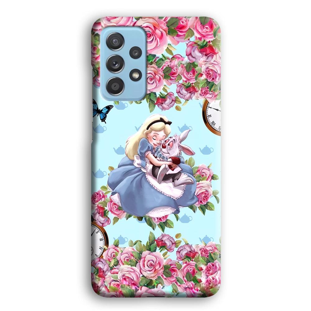 Alice in Wonderland a Warm Hug Samsung Galaxy A52 Case-Oxvistore