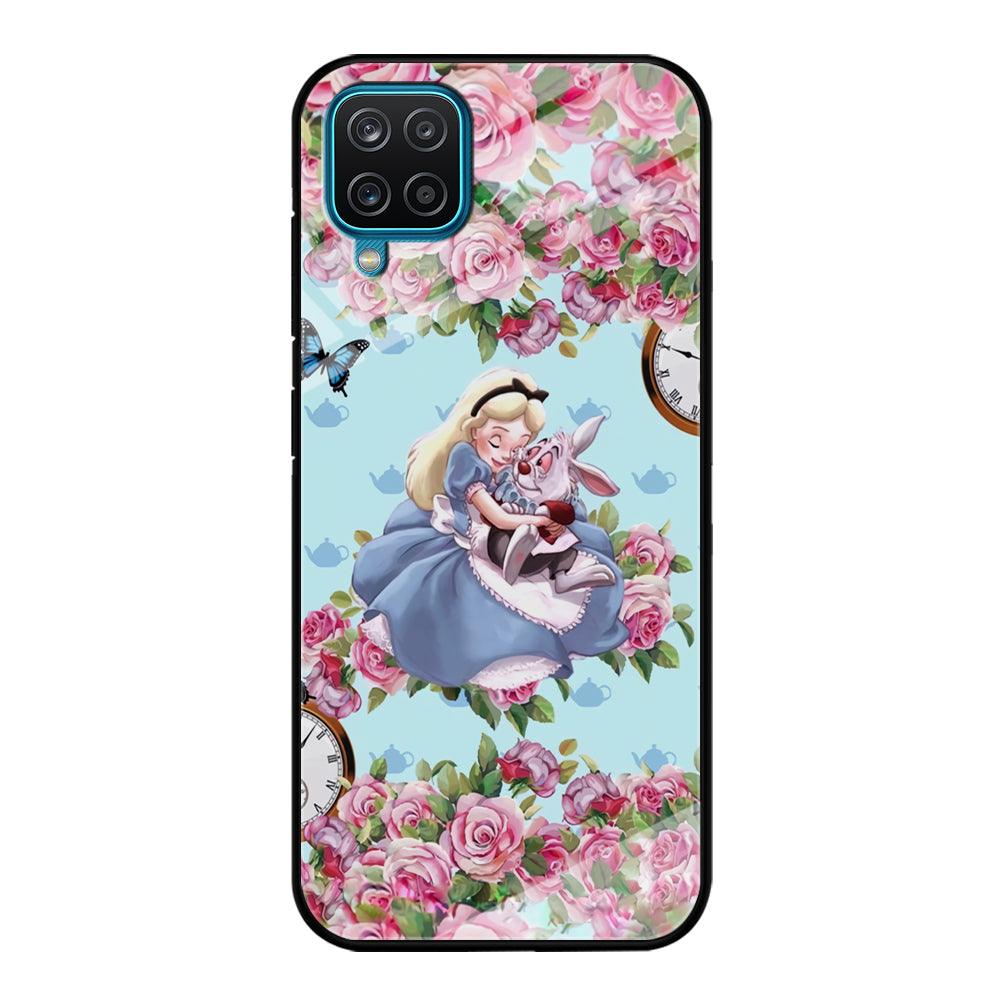 Alice in Wonderland a Warm Hug Samsung Galaxy A12 Case-Oxvistore