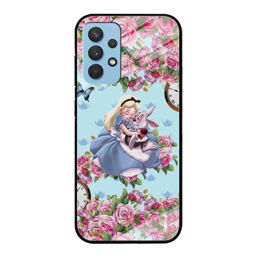 Alice in Wonderland a Warm Hug Samsung Galaxy A32 Case-Oxvistore