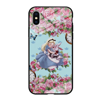 Alice in Wonderland a Warm Hug iPhone X Case-Oxvistore