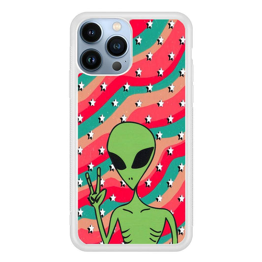 Alien Prove of Peace iPhone 14 Pro Case-Oxvistore