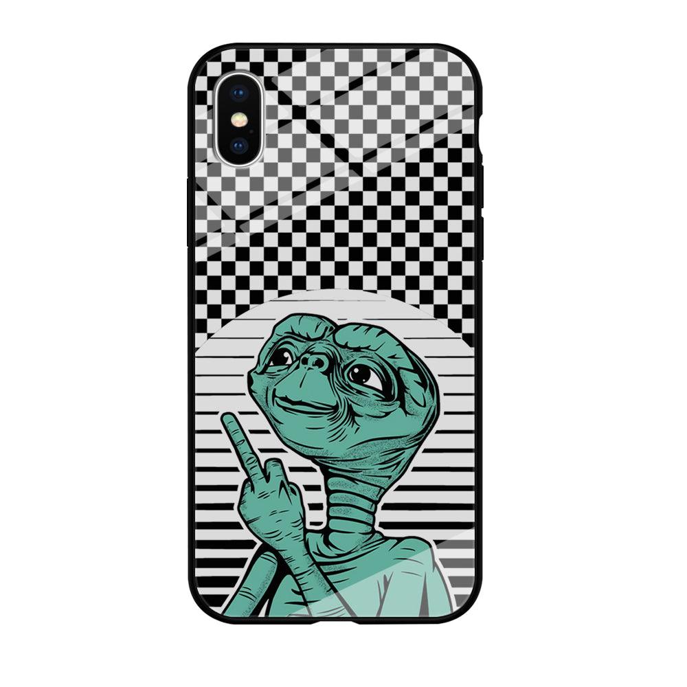 Alien Jobs iPhone X Case-Oxvistore