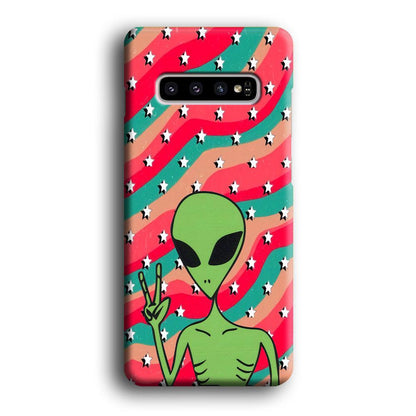 Alien Prove of Peace Samsung Galaxy S10 Case-Oxvistore