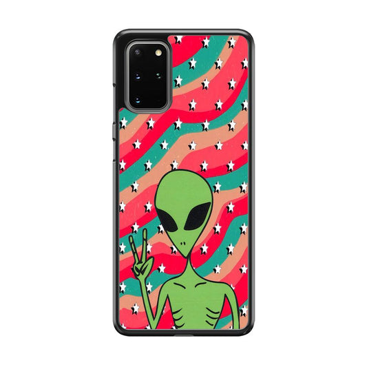 Alien Prove of Peace Samsung Galaxy S20 Plus Case-3D Case-Oxvistore