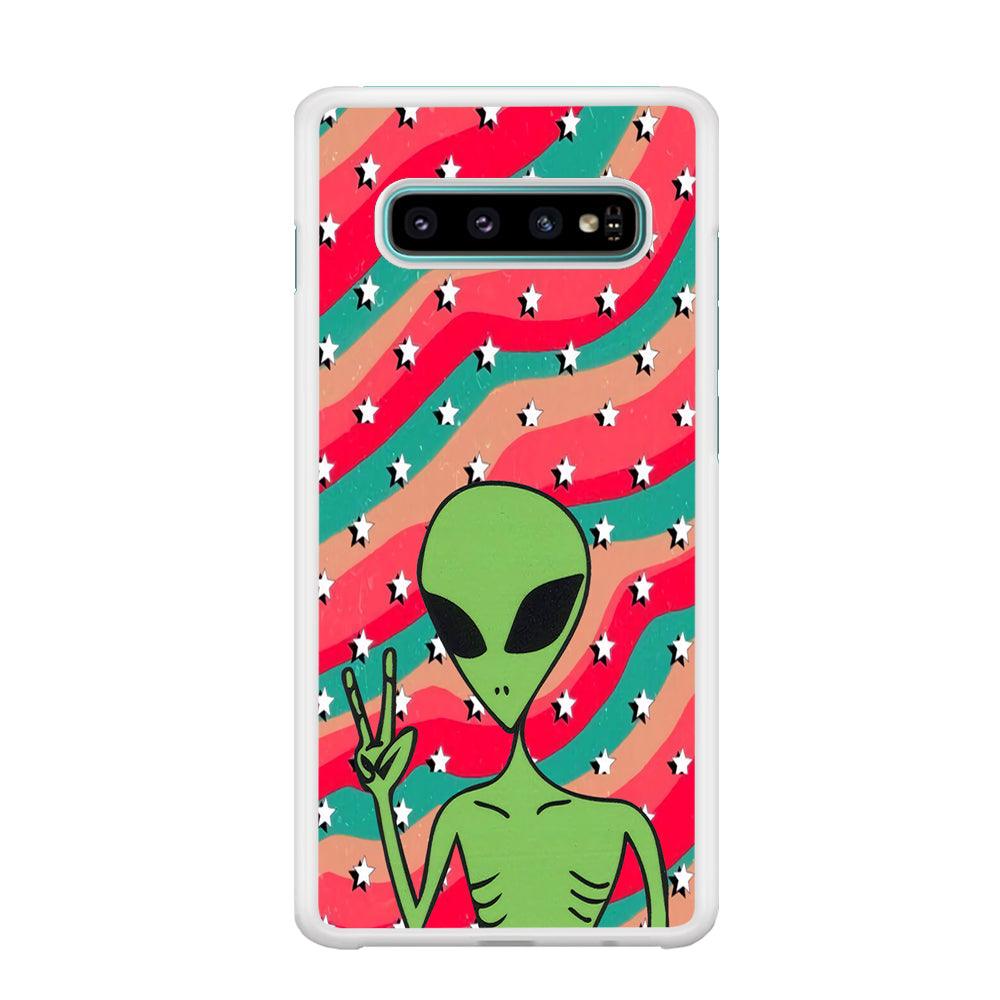 Alien Prove of Peace Samsung Galaxy S10 Plus Case-Oxvistore