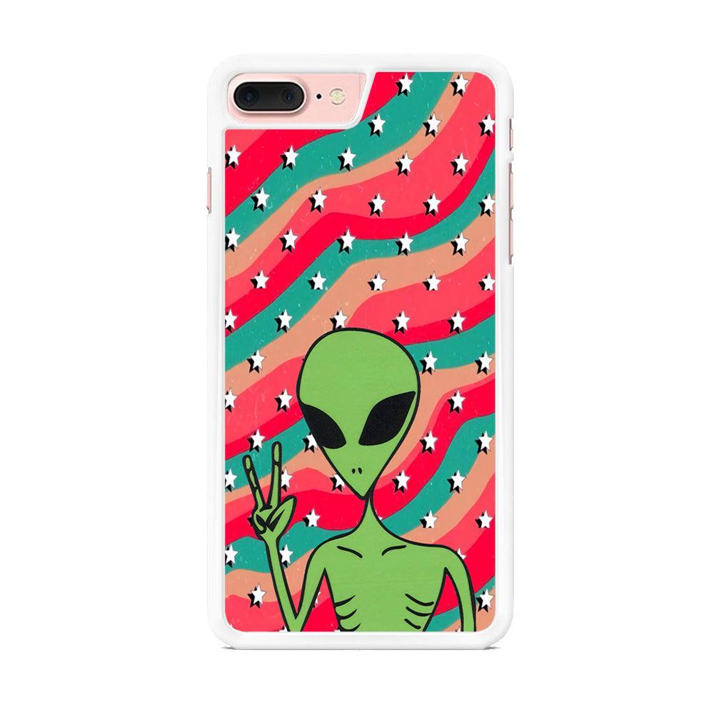 Alien Prove of Peace iPhone 8 Plus Case-Oxvistore