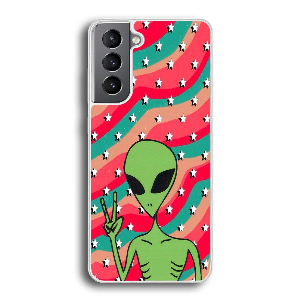 Alien Prove of Peace Samsung Galaxy S21 Plus Case-Oxvistore