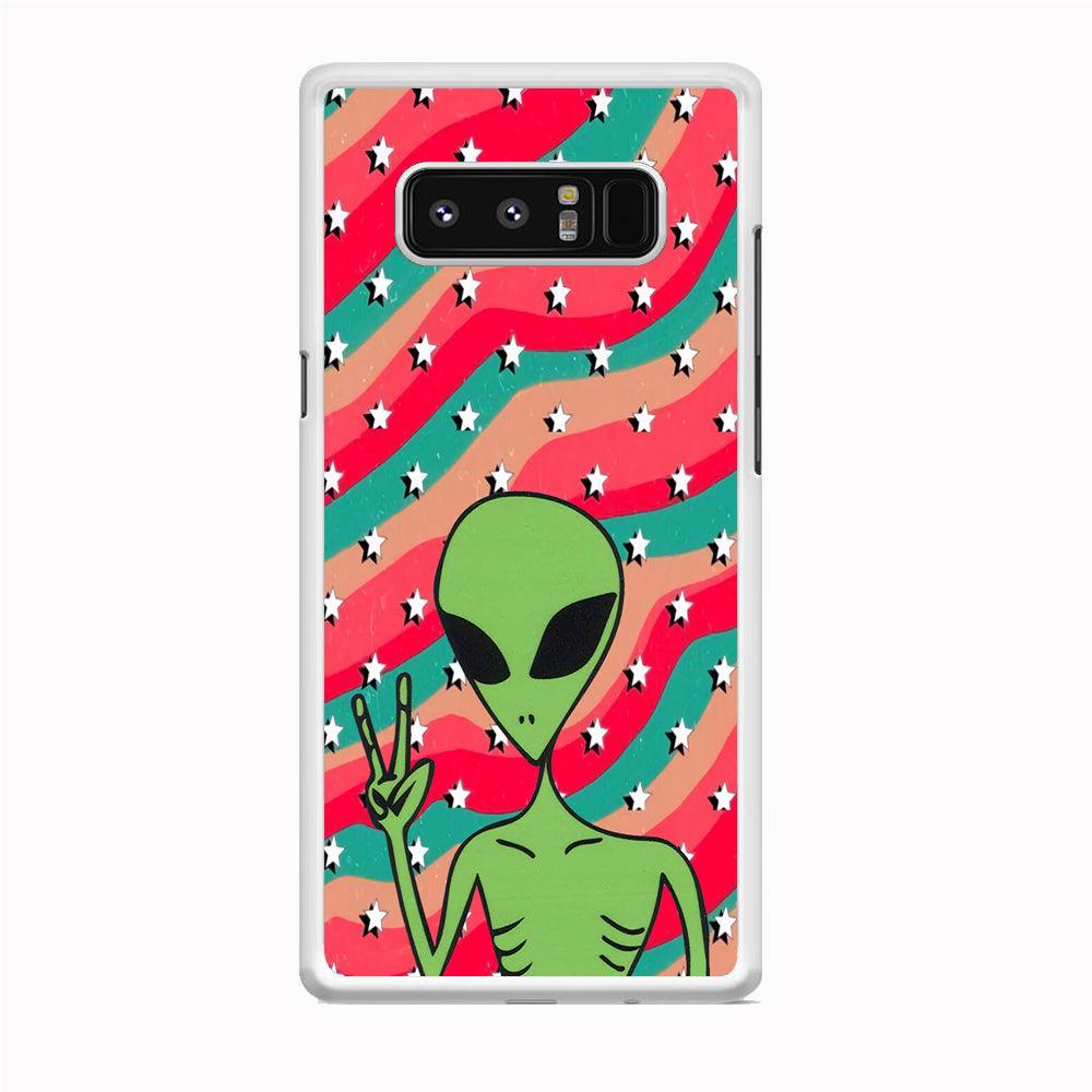 Alien Prove of Peace Samsung Galaxy Note 8 Case-Oxvistore