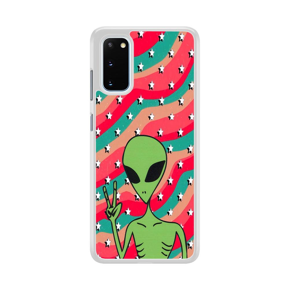 Alien Prove of Peace Samsung Galaxy S20 Case-Oxvistore