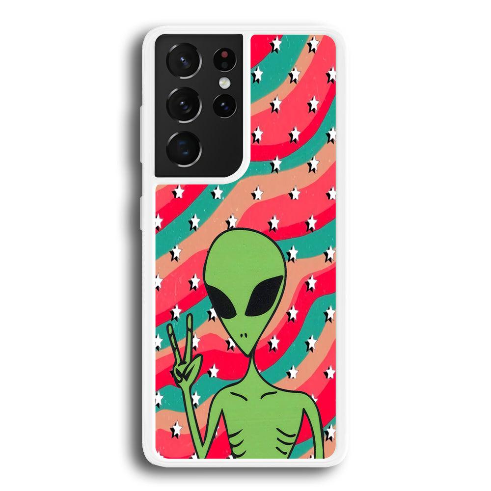 Alien Prove of Peace Samsung Galaxy S21 Ultra Case-Oxvistore