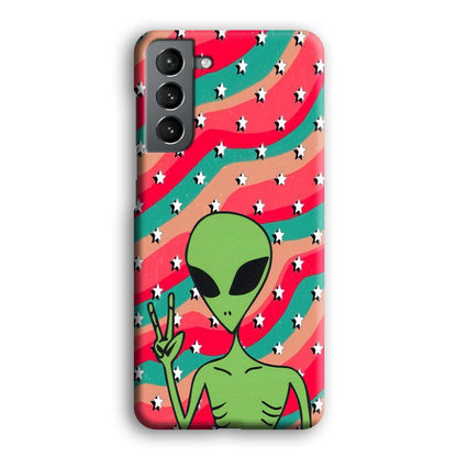 Alien Prove of Peace Samsung Galaxy S21 Case-Oxvistore