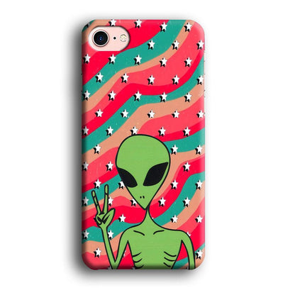 Alien Prove of Peace iPhone 8 Case-Oxvistore