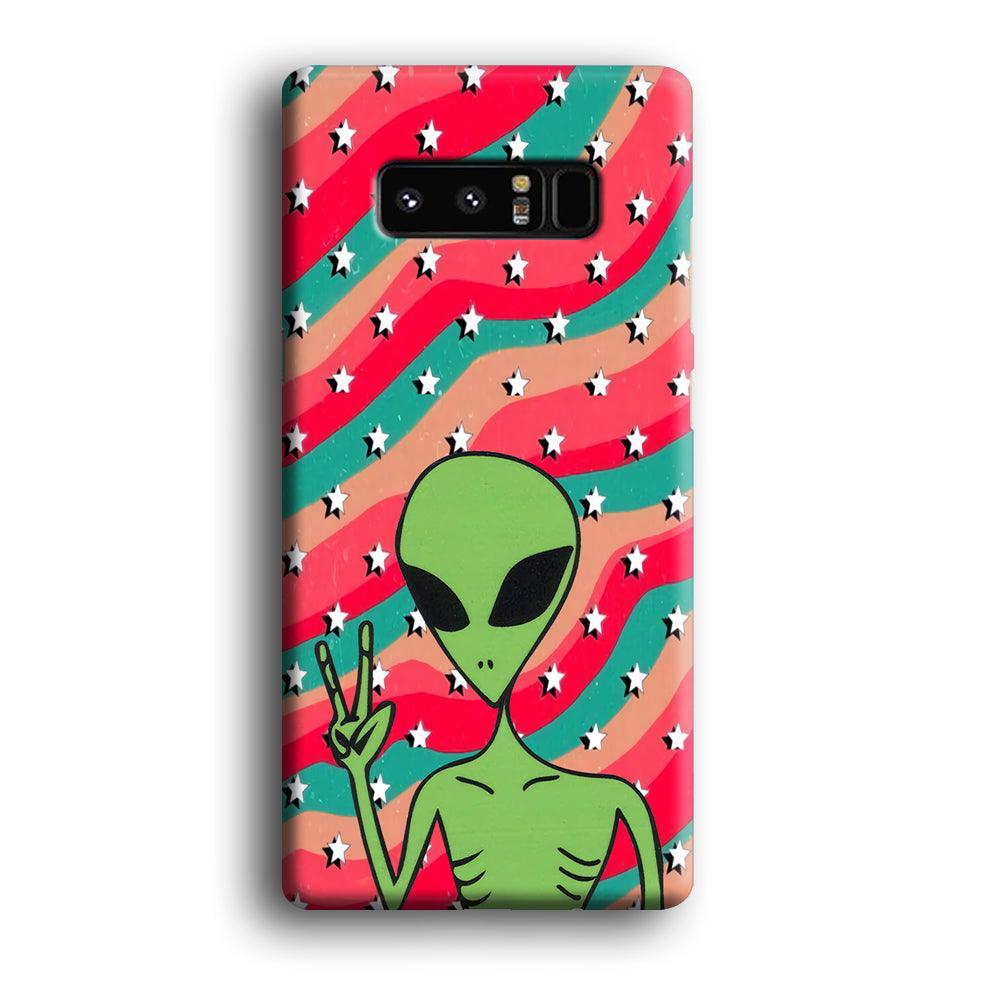 Alien Prove of Peace Samsung Galaxy Note 8 Case-Oxvistore